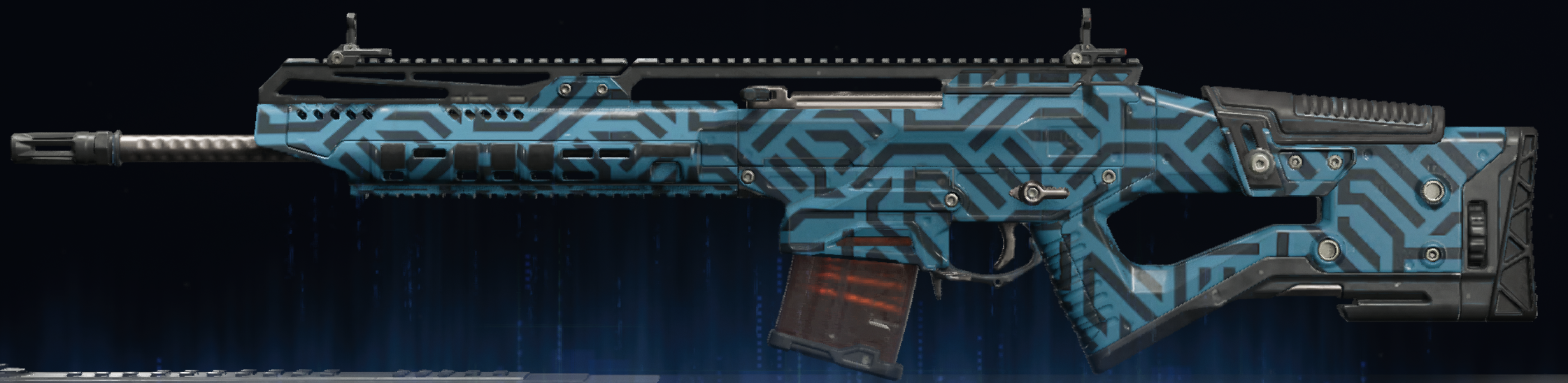 Rendu du camouflage Trace sur KRS-7.62